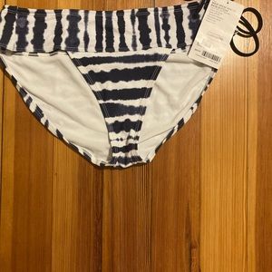Athleta Wave break side tie bikini bottom.